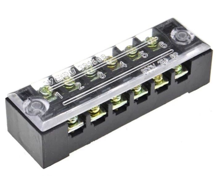 POWER BARRIER TERMINAL BLOCK 15A 6P