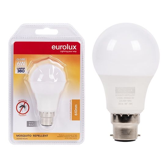 Mosquito Repellent Globe 6w LED B22 N