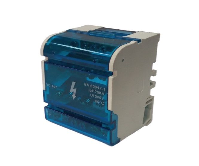 MODULAR DISTRIBUTION BLOCK 4BAR 125A