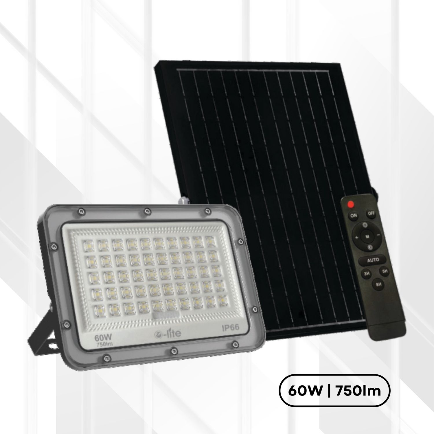 Floodlight Solar FBN 60W IP66 Coastal