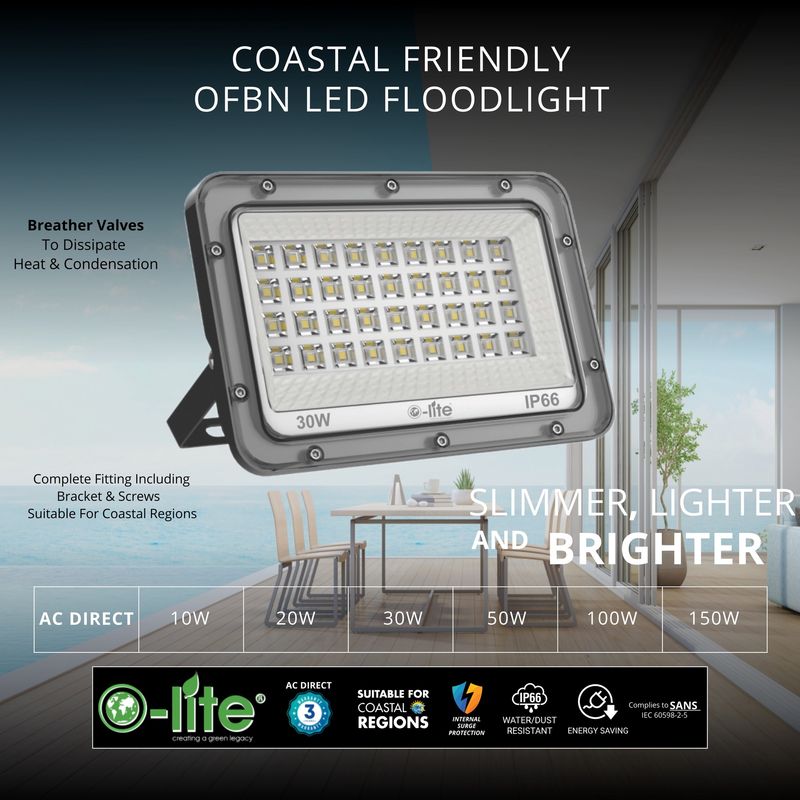 Flood Light OFBN LED 50w LED CW