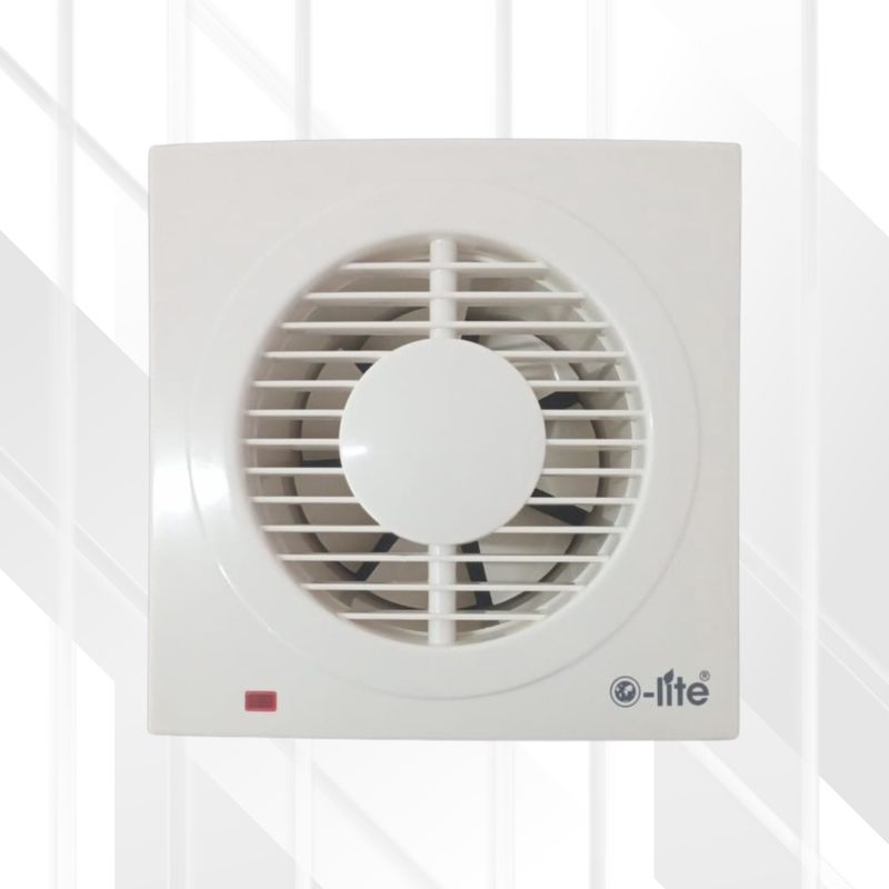 Extractor Fan White Square 20w/210mm-Air
