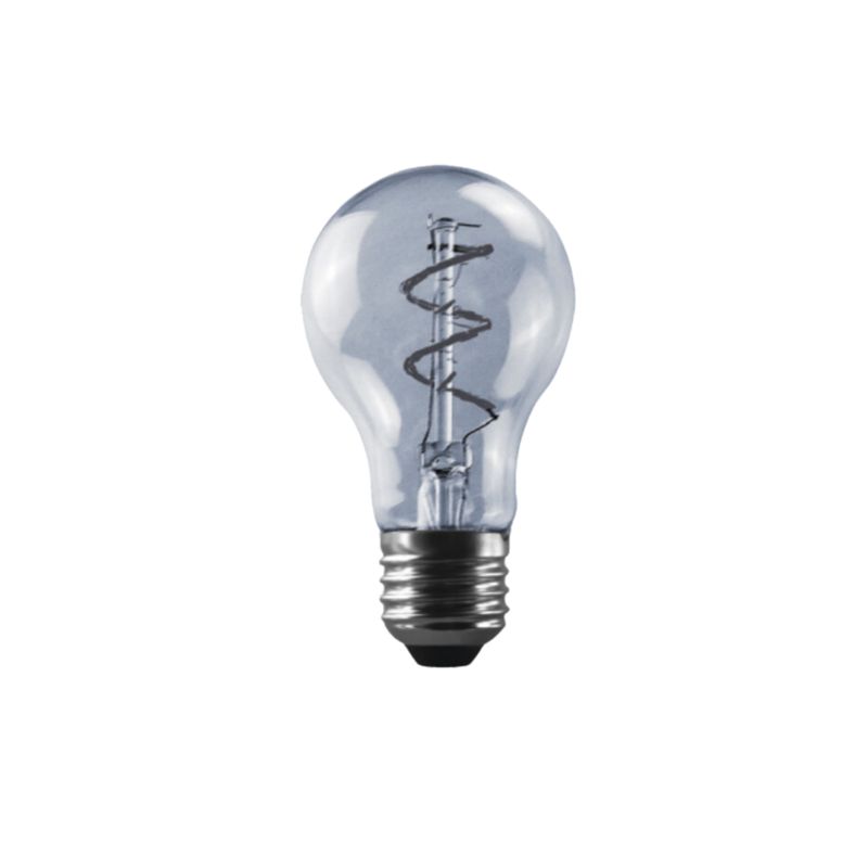 4W A60 Spiral Filament Bulb Gey