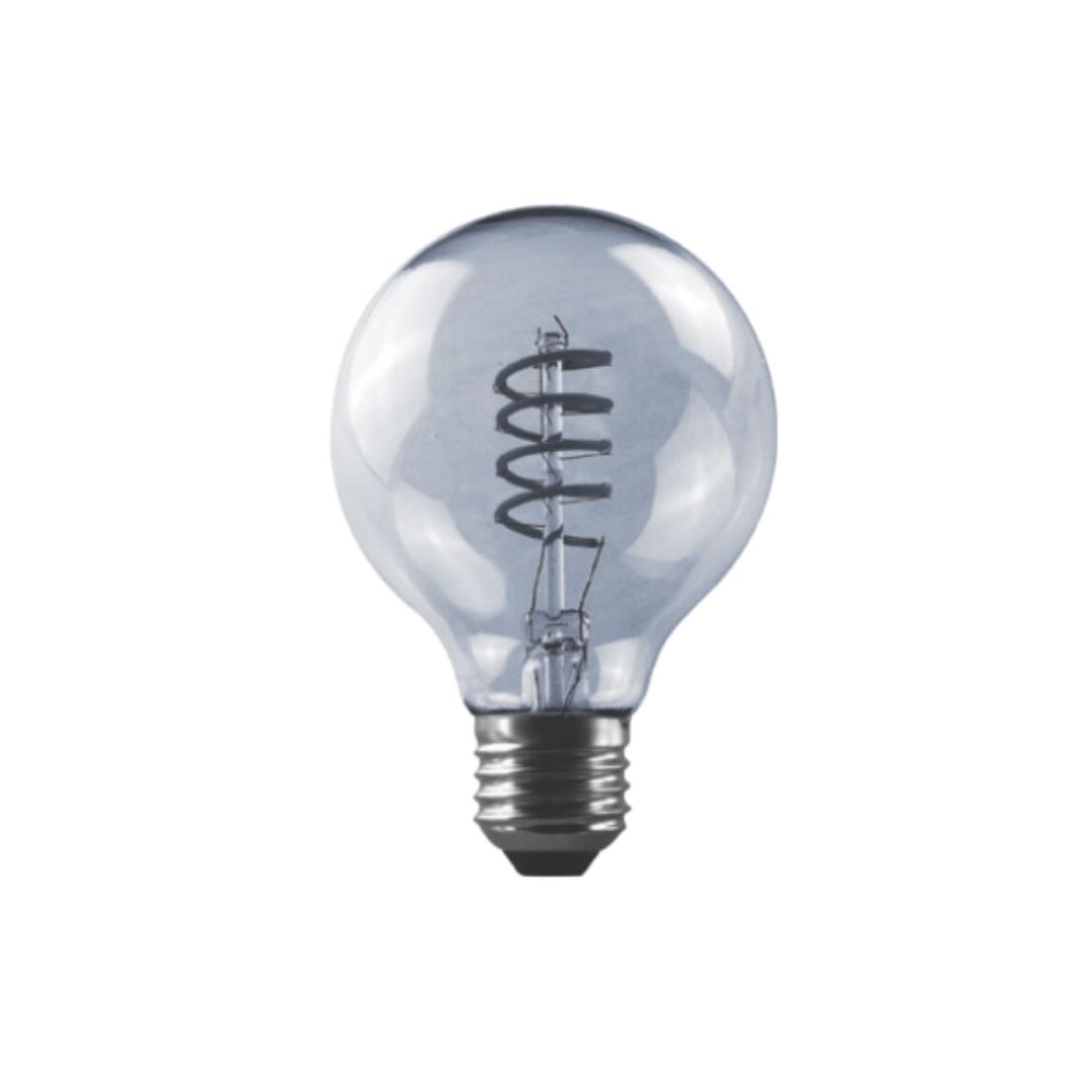 Spiral Filament Bulb Grey 5W E27 LED G125