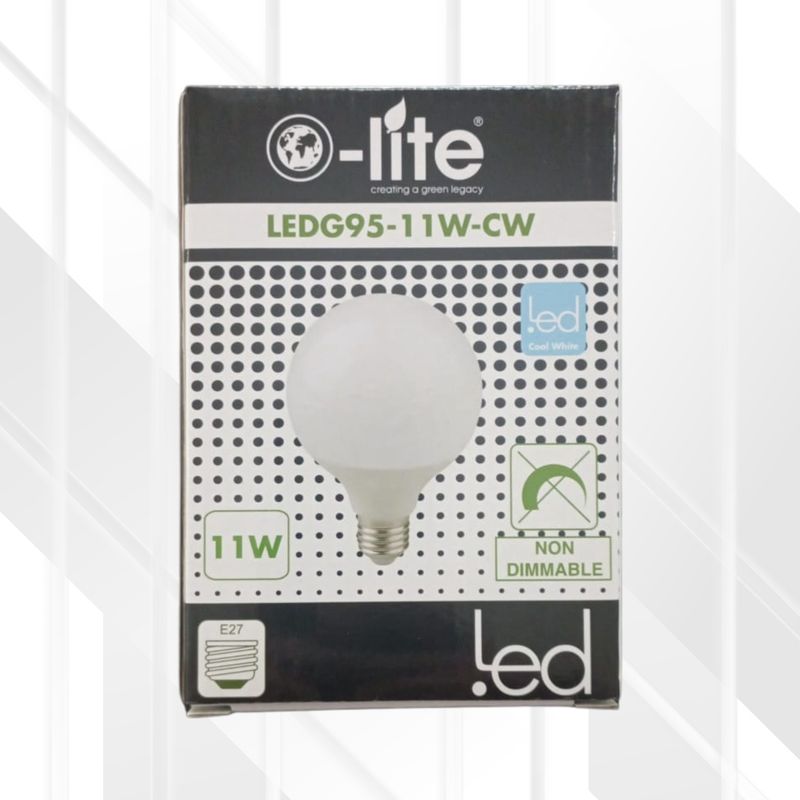 Light Bulb 11W G95 LED E27