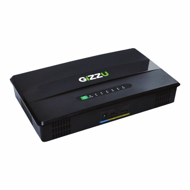 GIZZU 60W 69Wh 21600mAh Mini POE DC UPS LifePO4