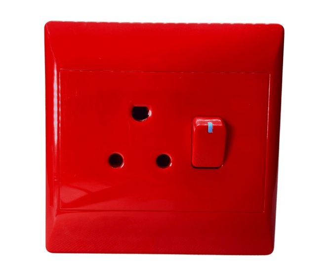 S-TEC Socket Dedicated 1x16A 4x4 (RED)