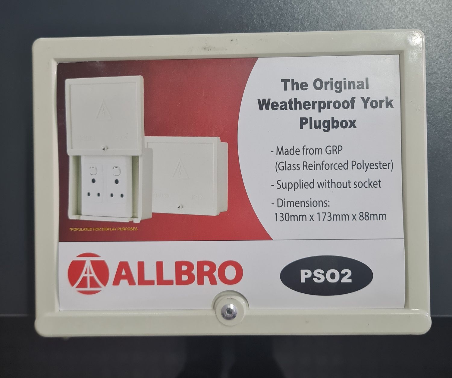 ALLBRO PSO-2 Box Slide Lid