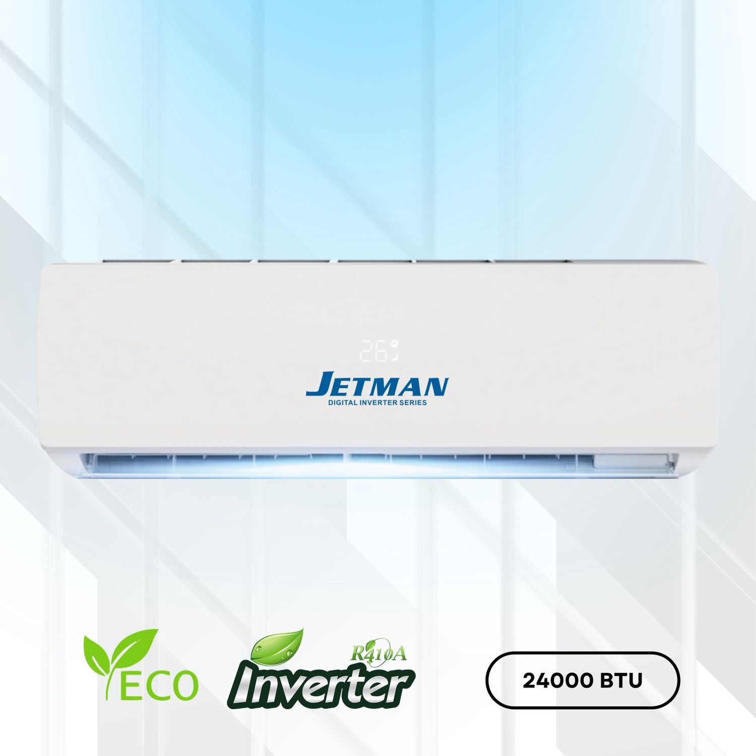 Jetman Smart Inverter Air Conditioner 24000BTU