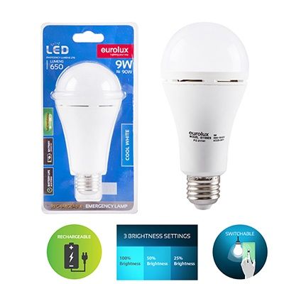 Fast Charging 9w LED E27 4200K Blister