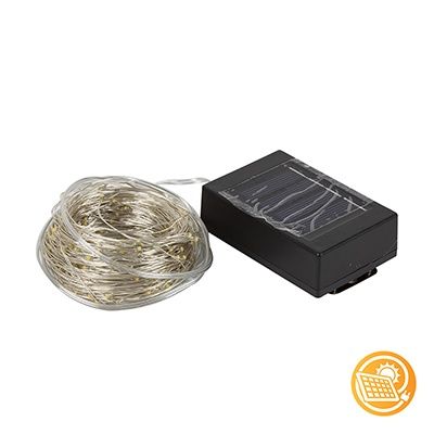 Solar 200 LEDs Copper Wire String Light