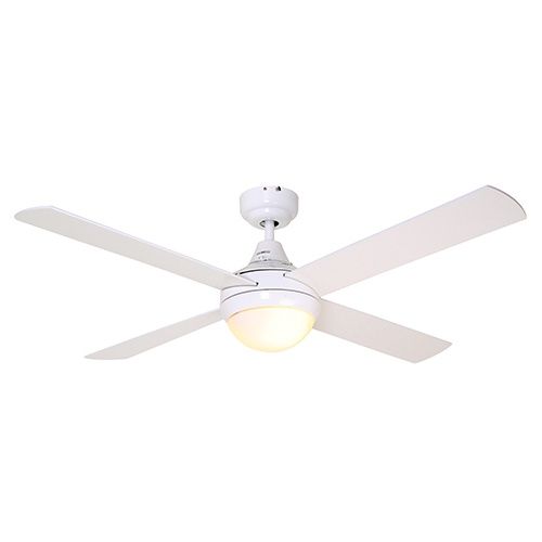 Twister Ceiling Fan 4 Blades White Motor Power 60w