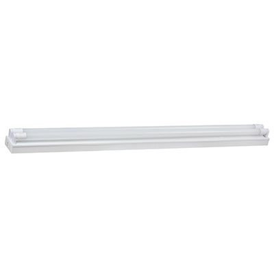 4FT T8 Open Channel wired for 2x18w LED G13 4000K