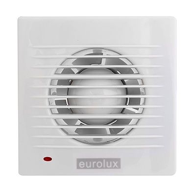 Extractor Square Wall Fan 158mm White