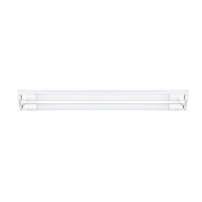 5FT Double Eco Open Channel T8 2x24W Wired for LED
