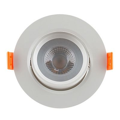 Tilt Round D/Light White LED 5W 3000K