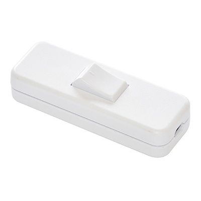 Switch Through Slim Line White