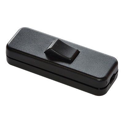 Switch Through Slim Line Black