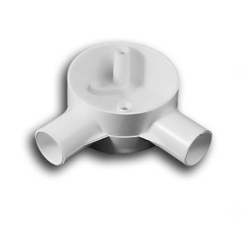 20mm 2 Way PVC Angle Box