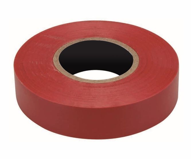 Insulation Tape S&amp;B Red 18mm x 20meter