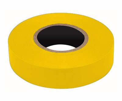 Insulation Tape S&amp;B Yellow 18mm x 20meter