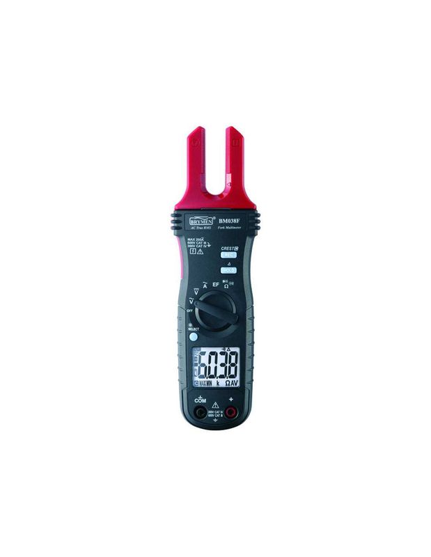 HellermannTyton Fork on Clamp Meter 200A AC TRMS