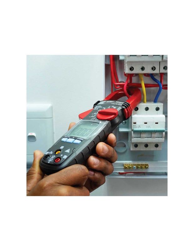 HellermannTyton Clamp Meter Digital 600A AC/DC 35mm Jaw 3 Digit