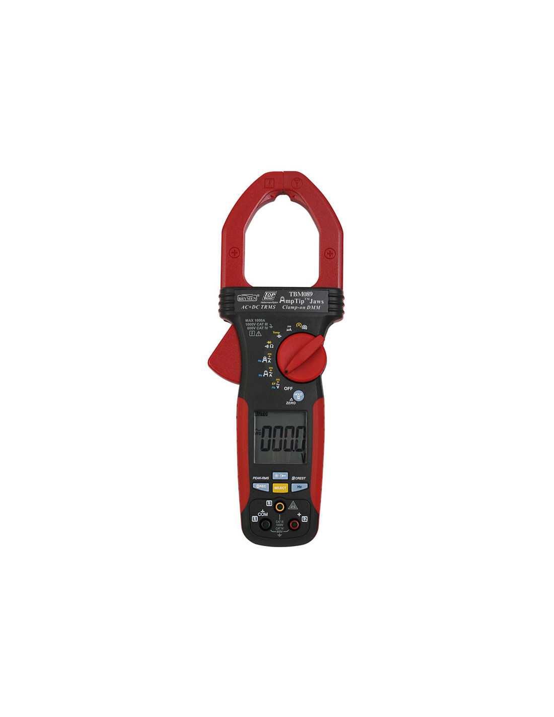 HellermannTyton Clamp Meter Digital 1000A AC/DC 1000A 51mm Jaw