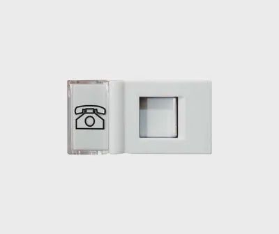 Matrix Telephone Module RJ11 White Small