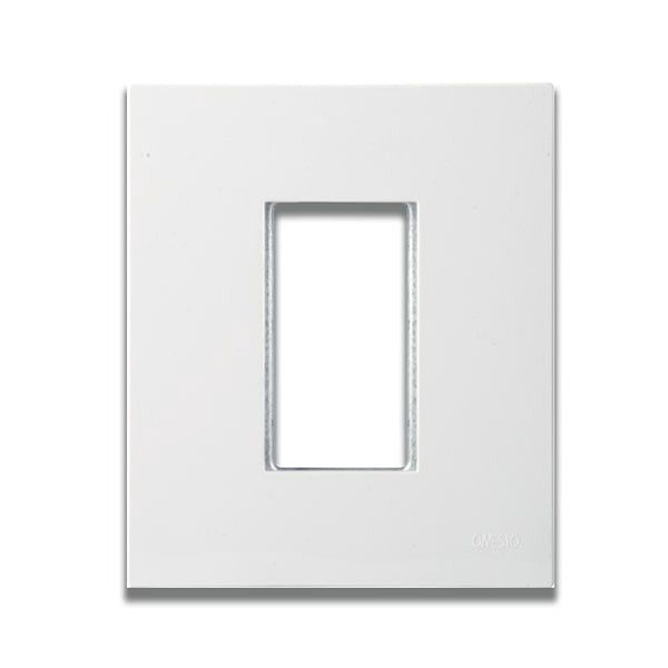 Matrix 1Lever Grid Plate 4x4 White Large