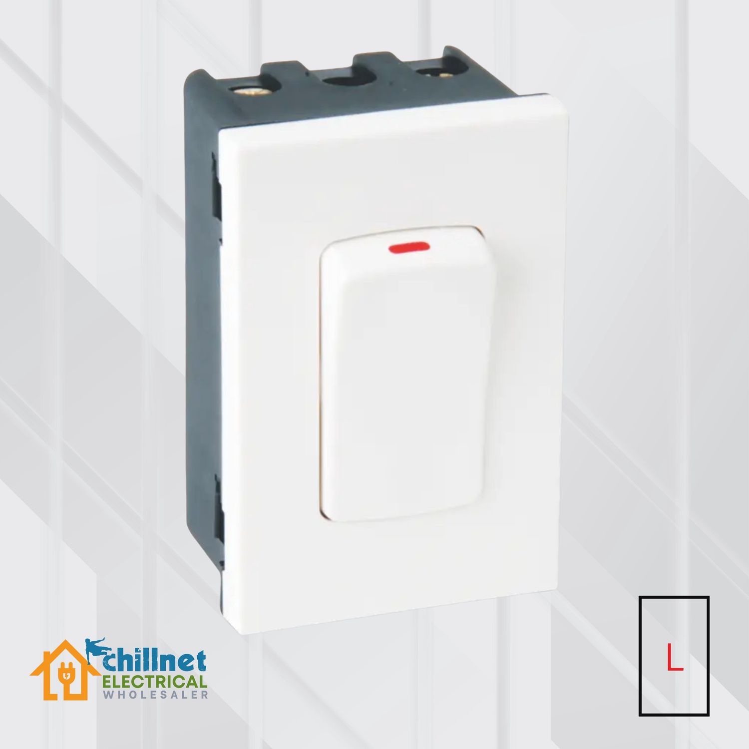 Matrix 45A 2P Isolator Module White Large