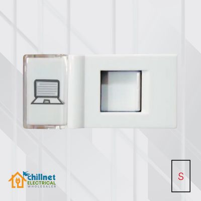 Matrix Data Module RJ45 White Small