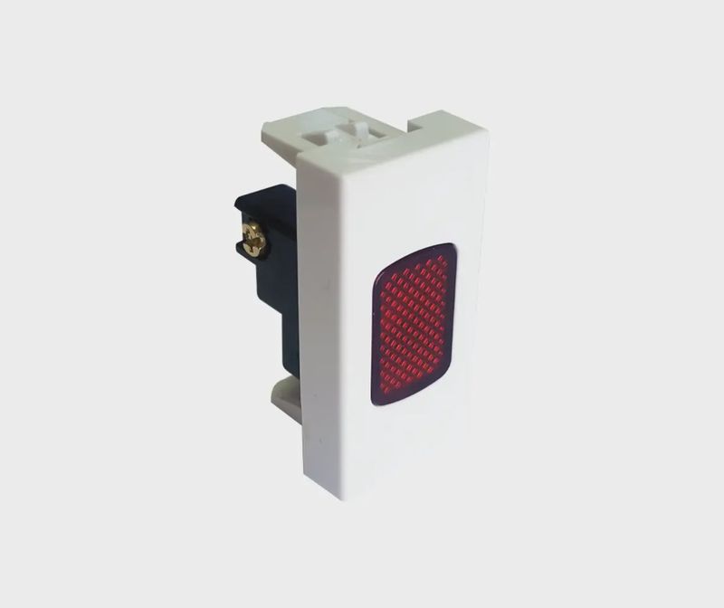 Matrix Red Indicator Module White Small