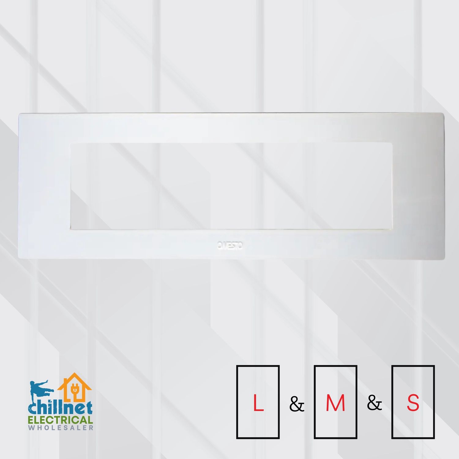 Matrix Cluster Grid 8Way with Galv Box White