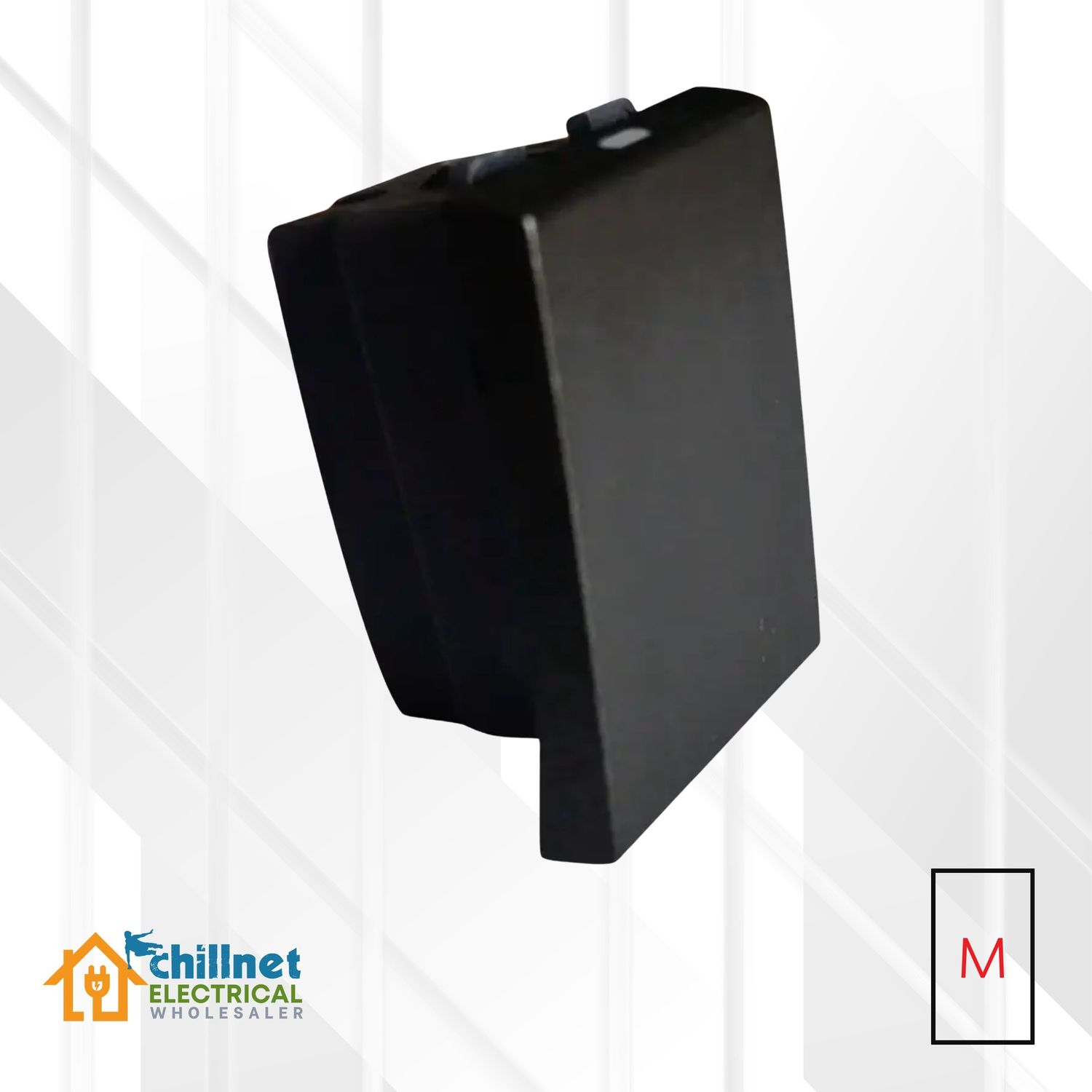 Matrix 16A 2Way Switch Module Black Med