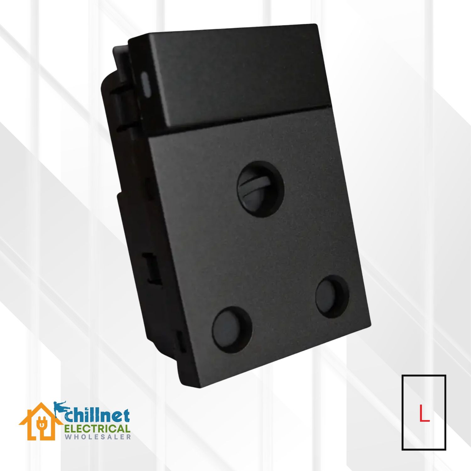 Matrix 16A Single SSO Module Vert Black Large