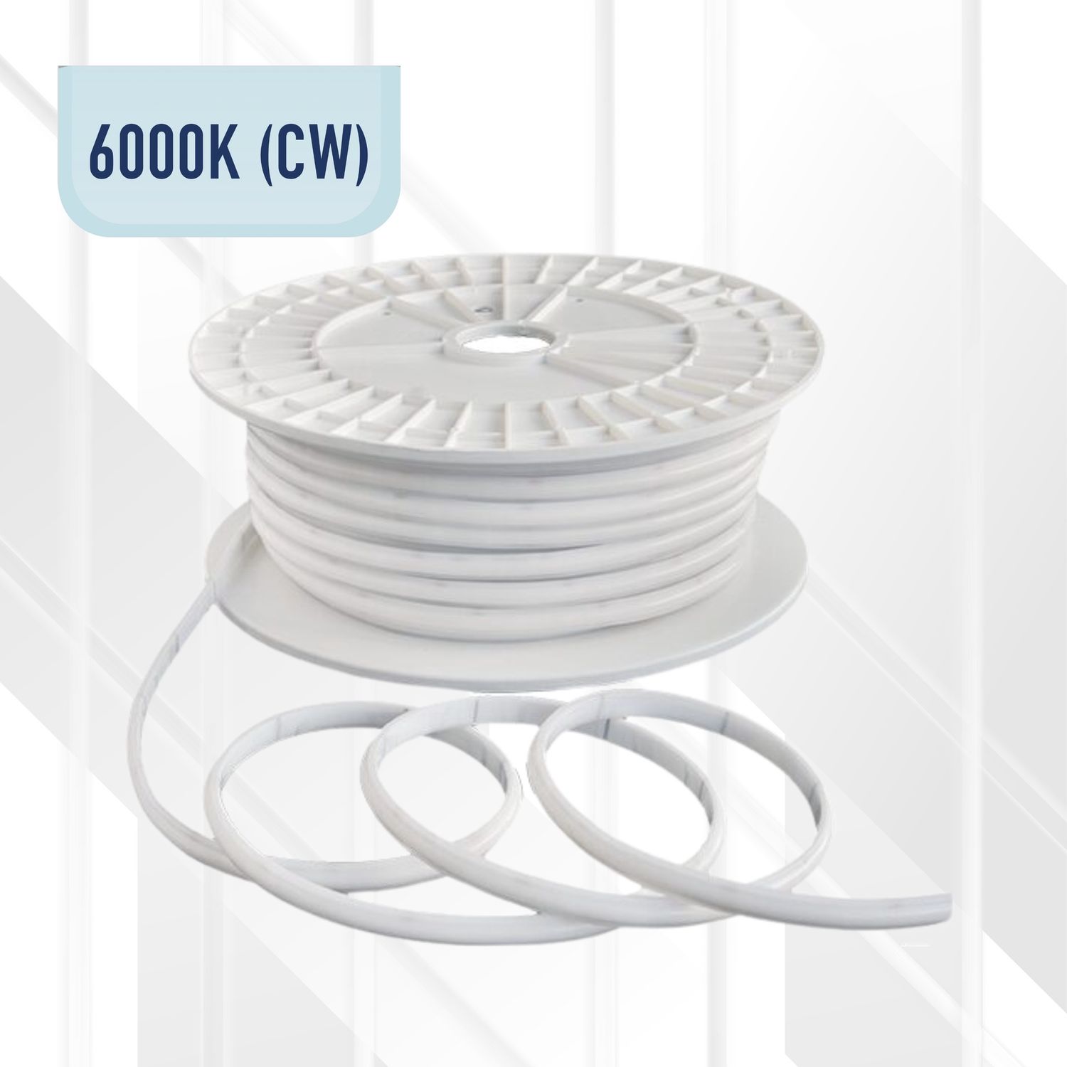 DYCE COB 230v 10W/M-1000lm-4.545cm CUT CW/M