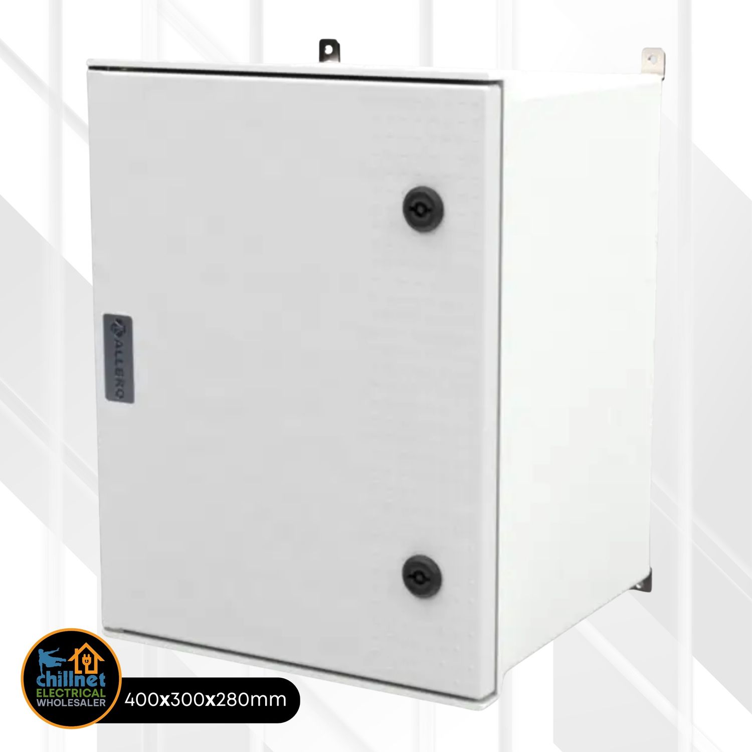 Allbrox 4 Deep with SMC Device Plate, Colour: Grey