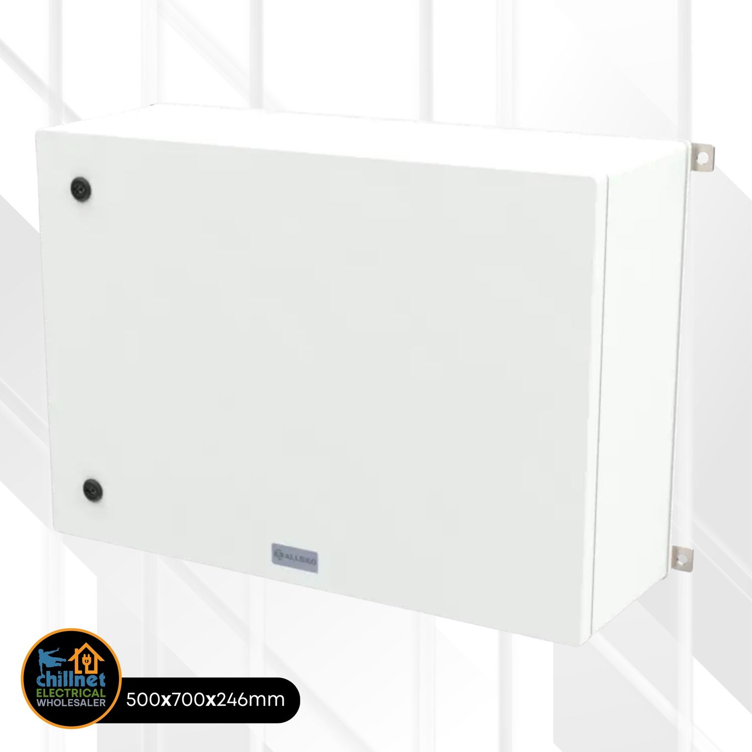 Allbrox 6.5 Landscape with SMC Device Plate, Colour: Grey