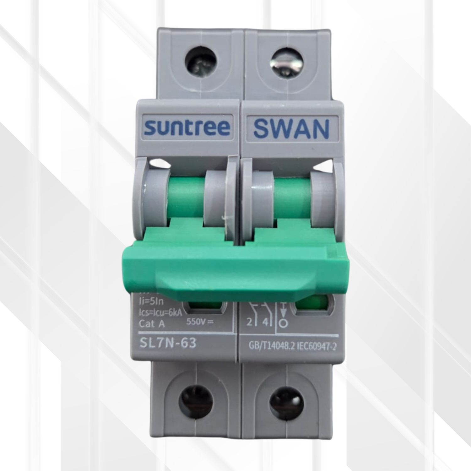 Suntree DC Circuit Breaker DIN 20A 2P 550V