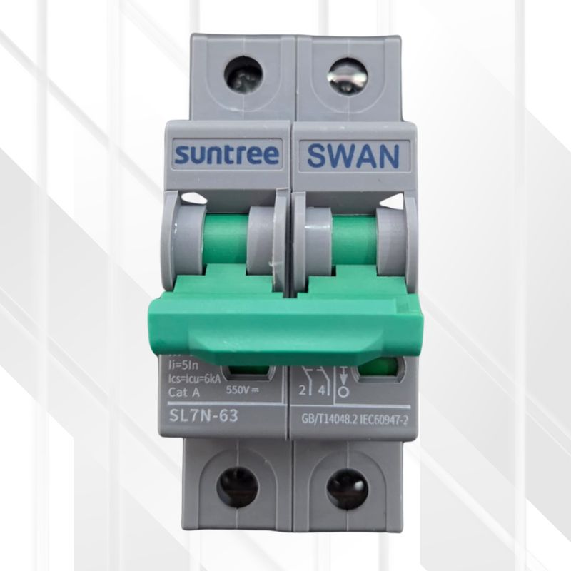 Suntree DC Circuit Breaker DIN 20A 2P 550V