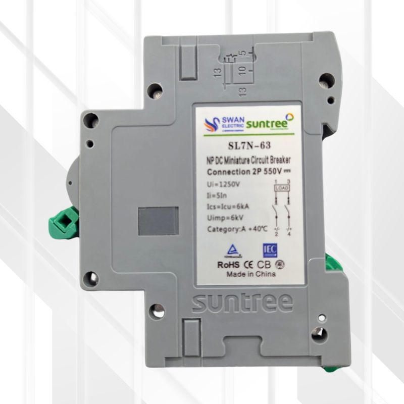 Suntree DC Circuit Breaker DIN 20A 2P 550V