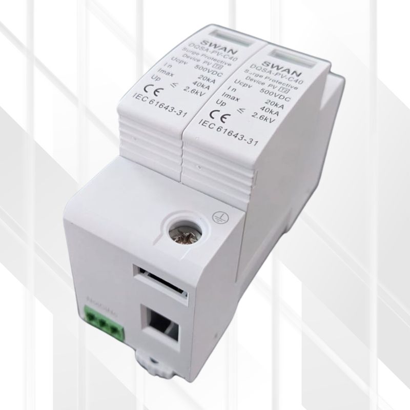 DC Surge Protection 40kA 2P 500VDC With Indicator AUX