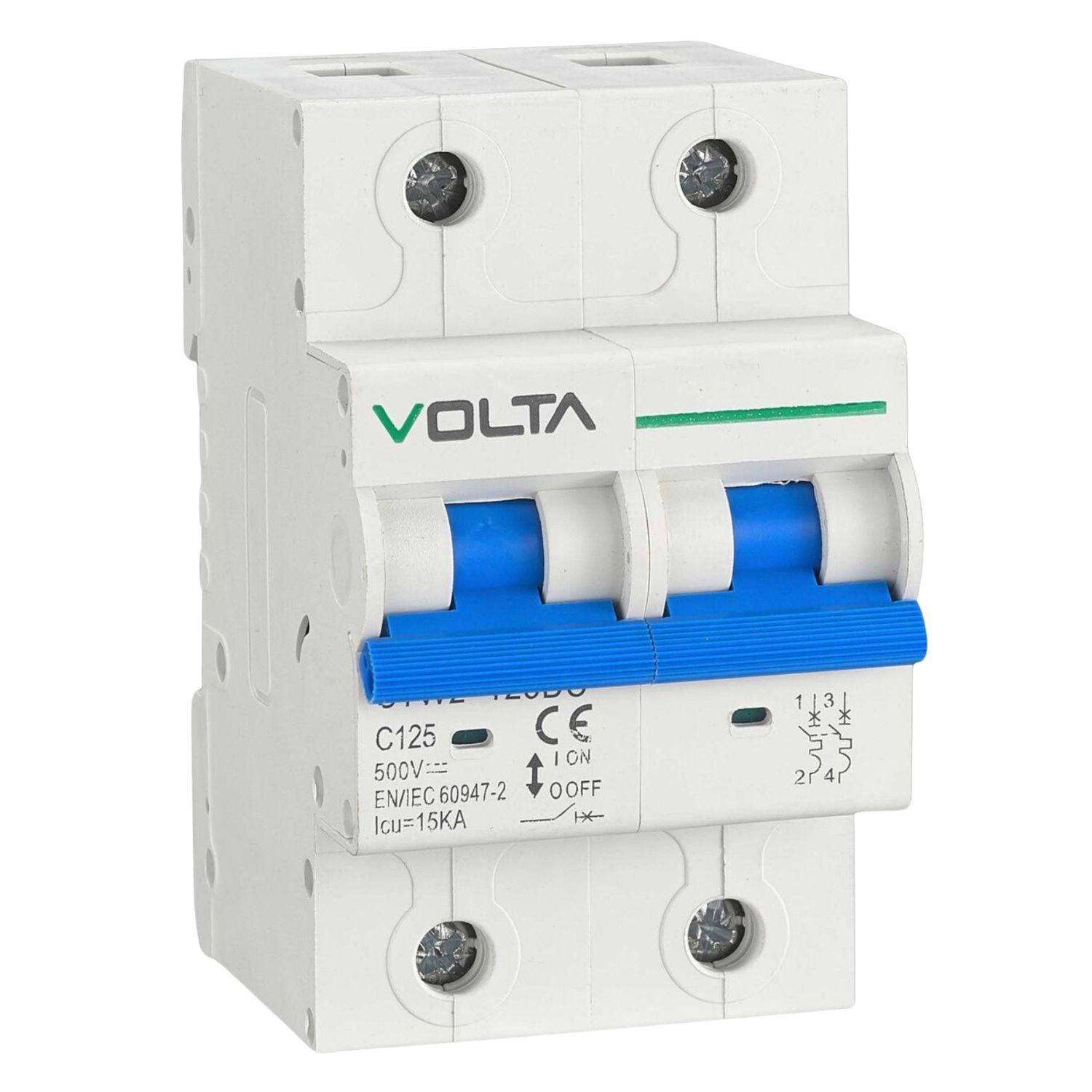Volta DC 125A Circuit Breaker 2P