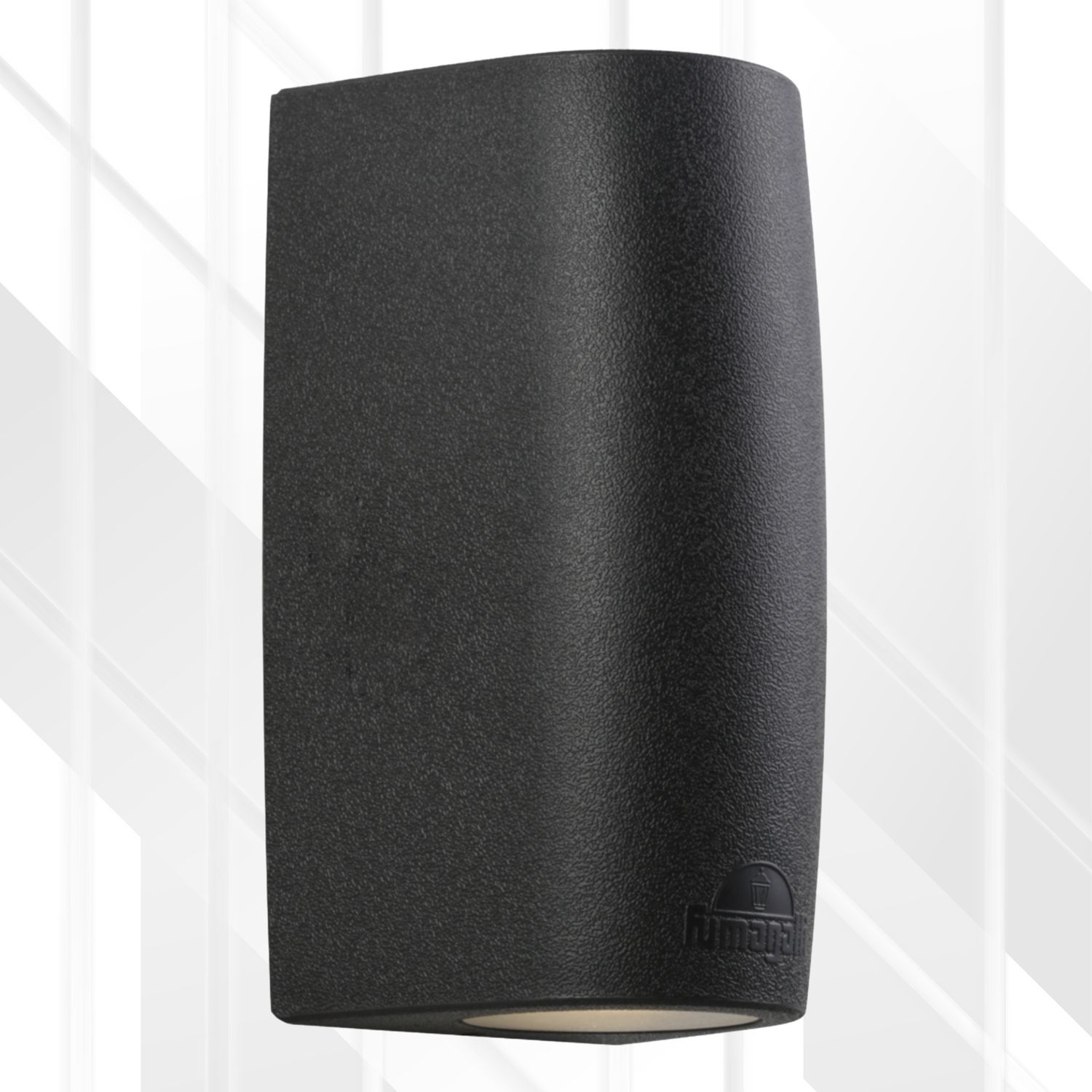 Fumagalli Marta 90 W/1x GU10 Lamp Holder, Color: BLACK