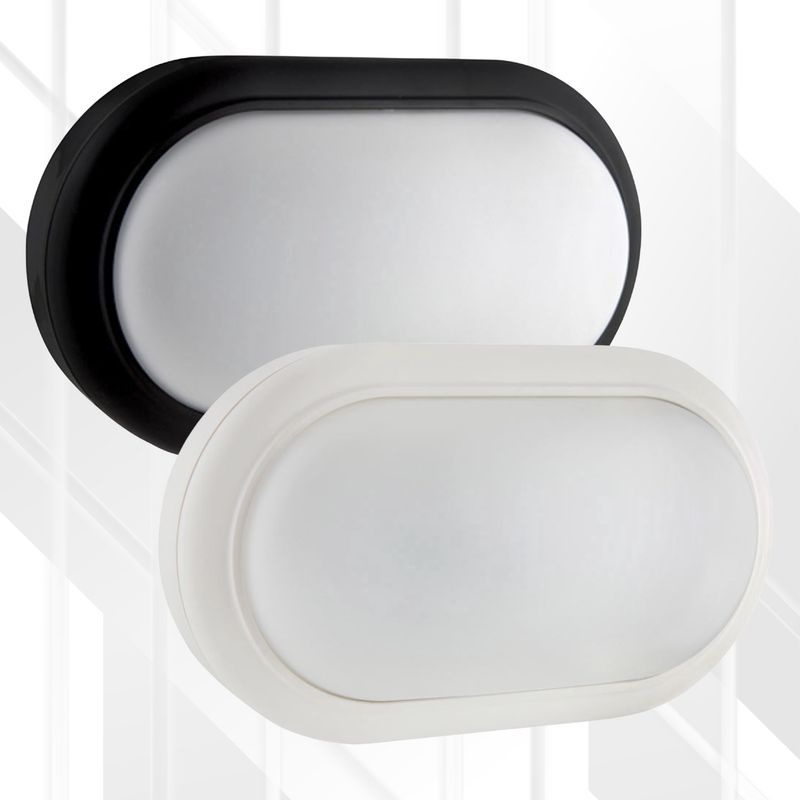 Oval Bulkhead 221mm LED 1x15W