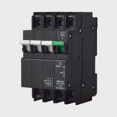 CBI 50A 3P+N 3kA Circuit Breaker C3