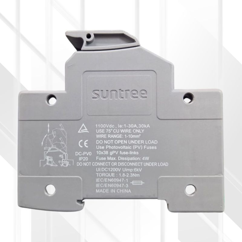 Suntree DC Fuse Holder 10x38mm