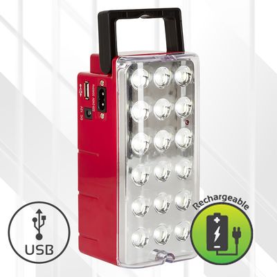Rechargeable Lantern Red LED 5.4W