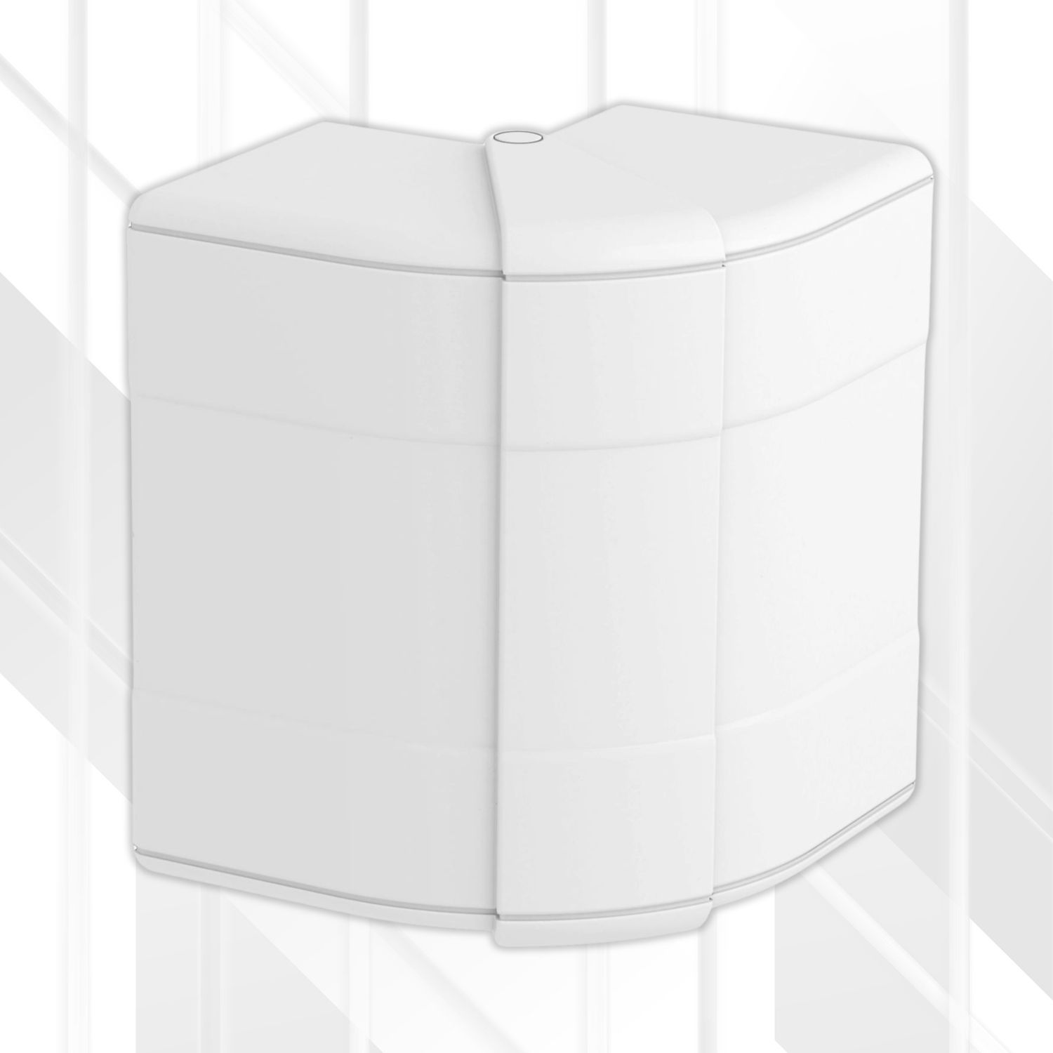 External Corner Hood Rapid-45 GK-53100, Colour: Pure White